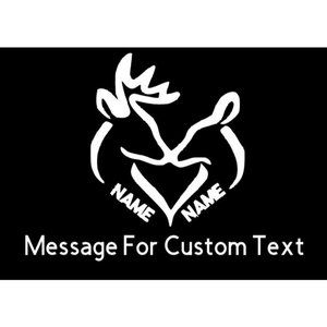 Custom decal design just for you 6 inch design message for custom text